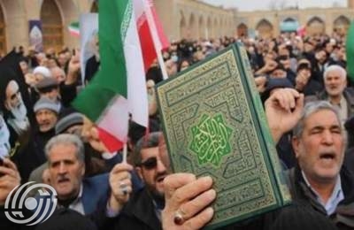 تظاهرات شعبية في مختلف انحاء ايران تنديدا بالاساءة الى القرآن الكريم